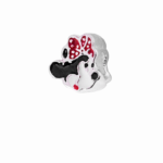Berloque Minnie Mouse Resinada banhado a prata 950