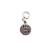 Berloque Medalha How You Doin' da Séria Friends Resinada banhado a prata 950