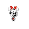 Berloque Baby Minnie Miniatura banhado a prata 950