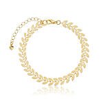 Pulseira Setas banhada a ouro 18k