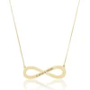 Colar Infinito Personalizado até 4 Nomes banhado a ouro 18 k