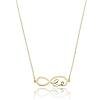 Colar Love com Infinito Banhado a Ouro 18k