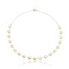 Colar Choker Pérolas Banhado a ouro 18k