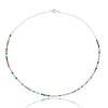 Colar Choker Riviera Banhado a prata 950