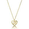 Colar Personalizado Coração Mãe até 3 Nomes Banhado a Ouro 18k