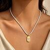Colar Riviera Personalizado com Letra Cravejados com Zircônias banhado a ouro 18 k